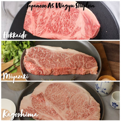 Difference between Hokkaido, Miyazaki, & Kagoshima A5 Japanese Wagyu
