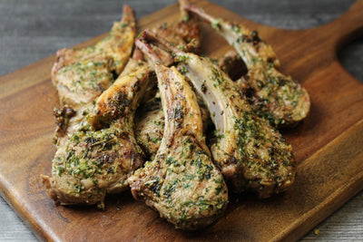 Premium Australian Lamb Chops Marinated with Fresh Herbs & Garlic